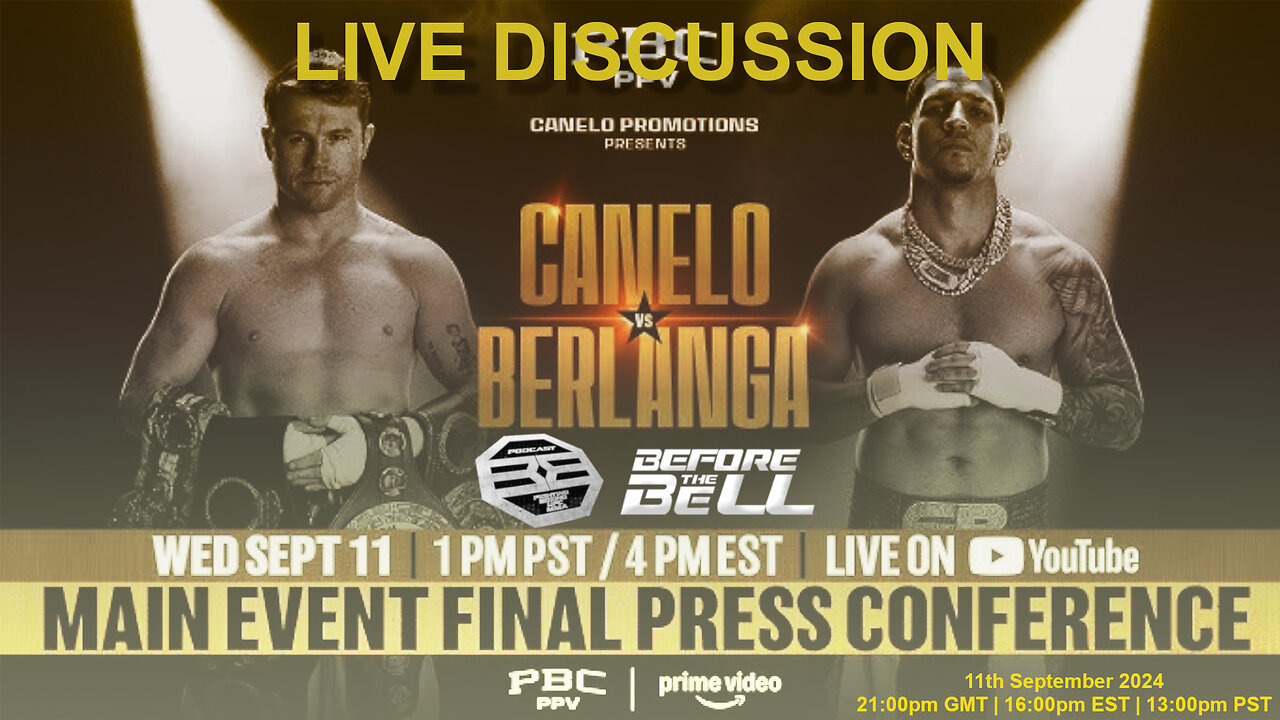 Canelo Alvarez vs Edgar Berlanga: Fight Week Press Conference | LIVE COMMENTARY