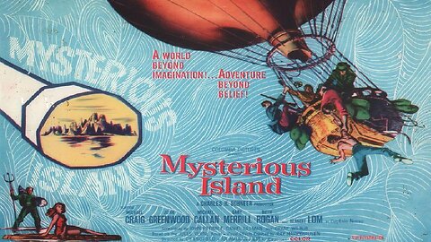 MYSTERIOUS ISLAND 1961 An Island of Giant Creatures is Found in the Pacific FULL MOVIE HD & W/S