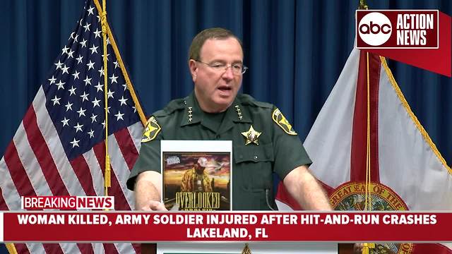 Soldier injured helping woman hit in Polk Co. | News Conference