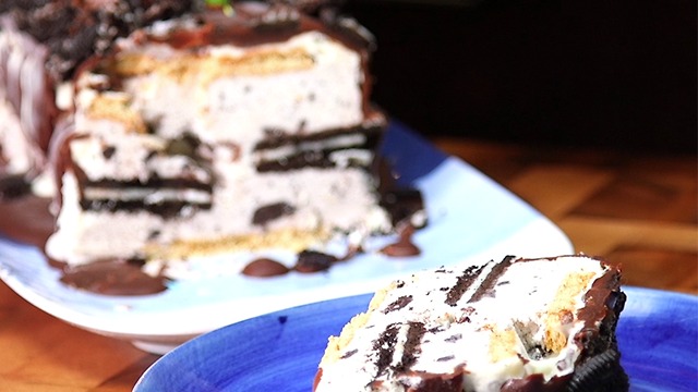 Oreo Ice Cream Cake