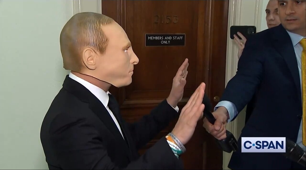 Dem Rep Jared Moskowitz Wears Putin Mask To Hearing