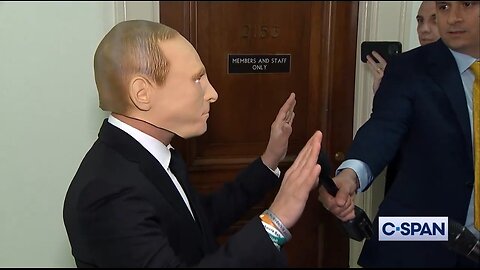 Dem Rep Jared Moskowitz Wears Putin Mask To Hearing