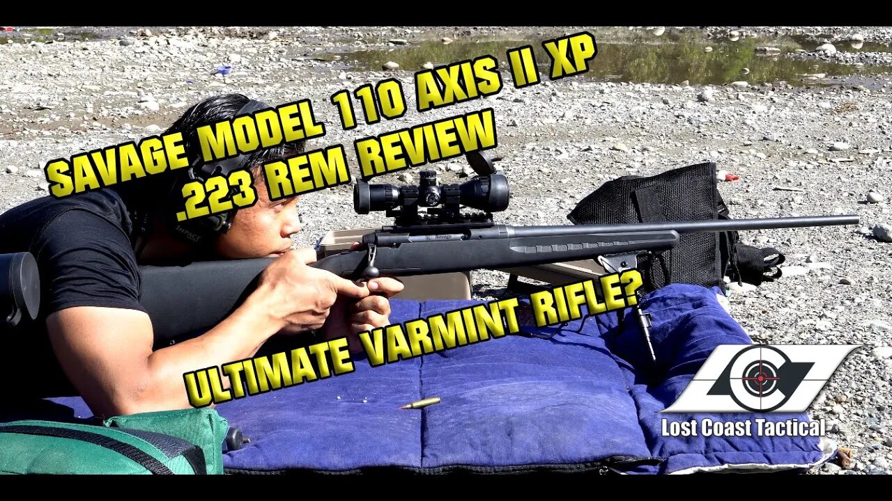 Savage Model 110 Axis II XP .223 REM Review. Ultimate Varmint Rifle or Just Hype?