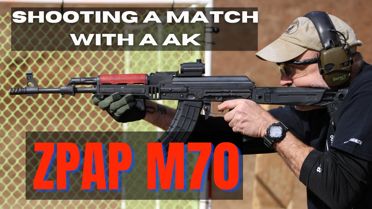 Running a ZPAP M70 (AK47) in all Rifle match