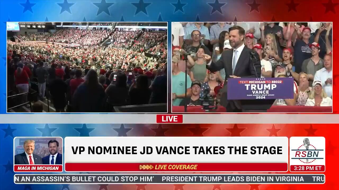 🚨 BREAKING: Michigan Fired Up for JD Vance