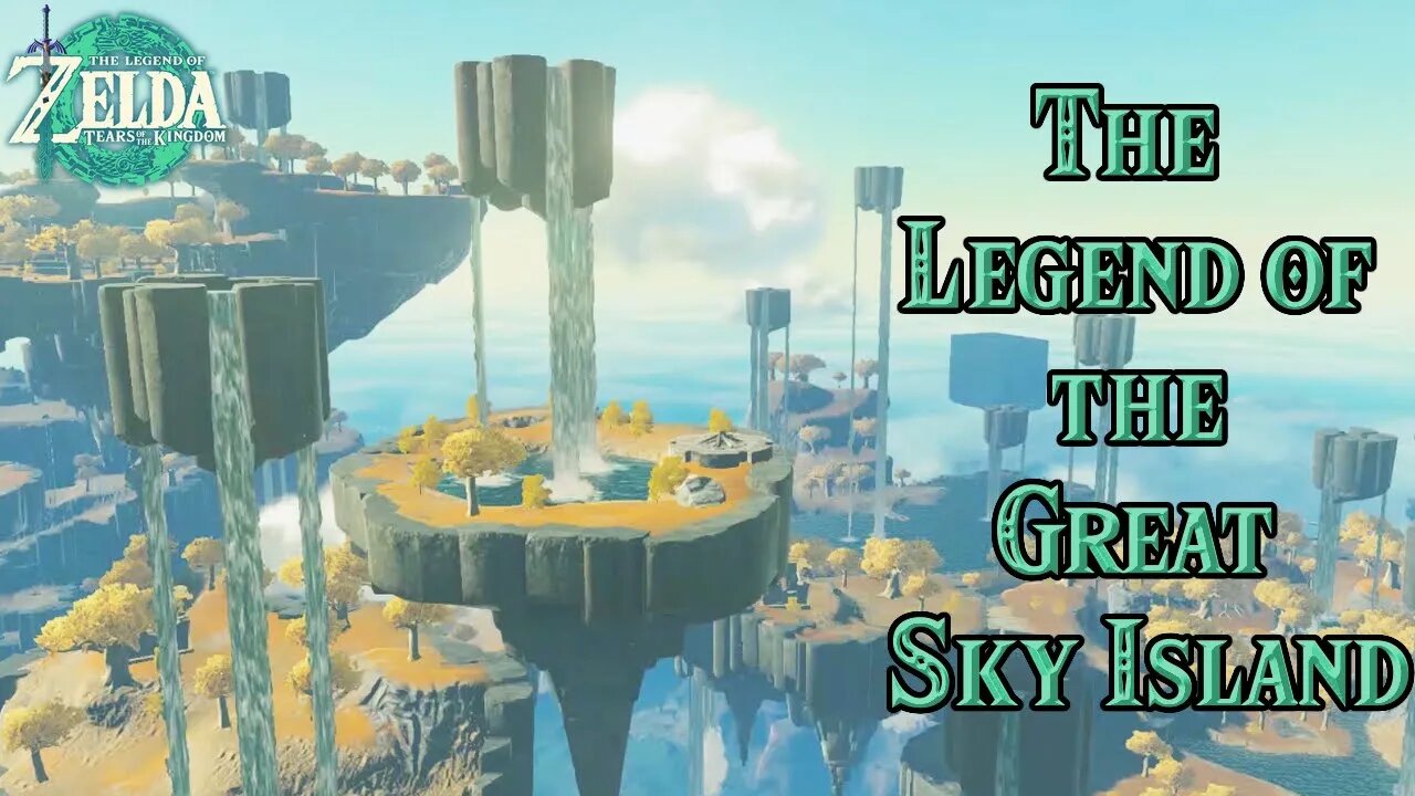 The Legend of the Great Sky Island in Tears of the Kingdom - EP24 #stjude #tearsofthekingdom