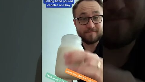 Selling hand poured candles on eBay // Hack Finance Series