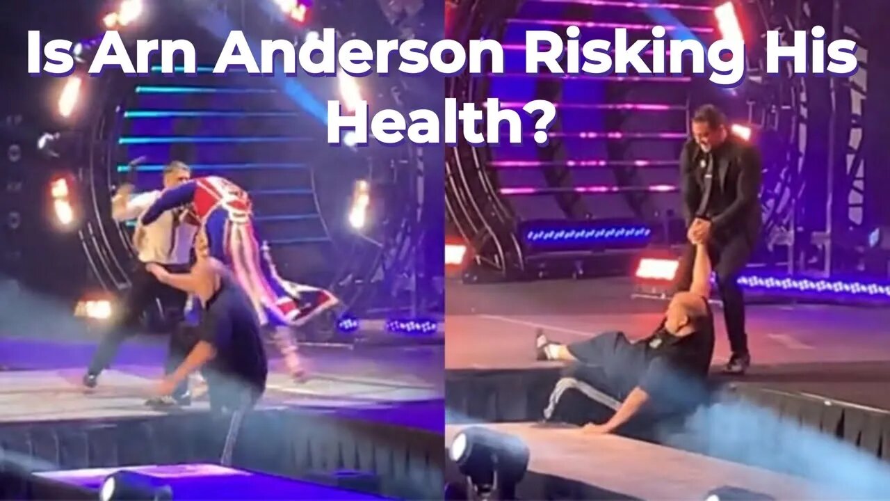 Arn Anderson Falls Again at AEW. Should We Be Concerned?