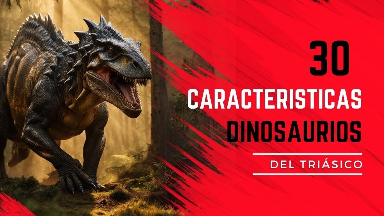 30 FEATURES about the first TRIASSIC DINOSAURS on Earth