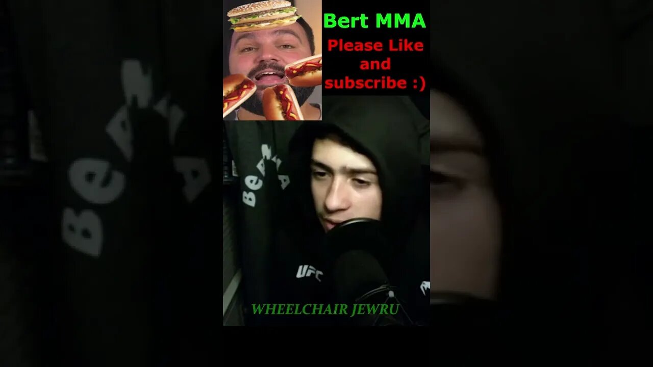 MMA Joey tells Bert MMA he's not allowed within 200ft of children! Can anyone take down whale Joey?