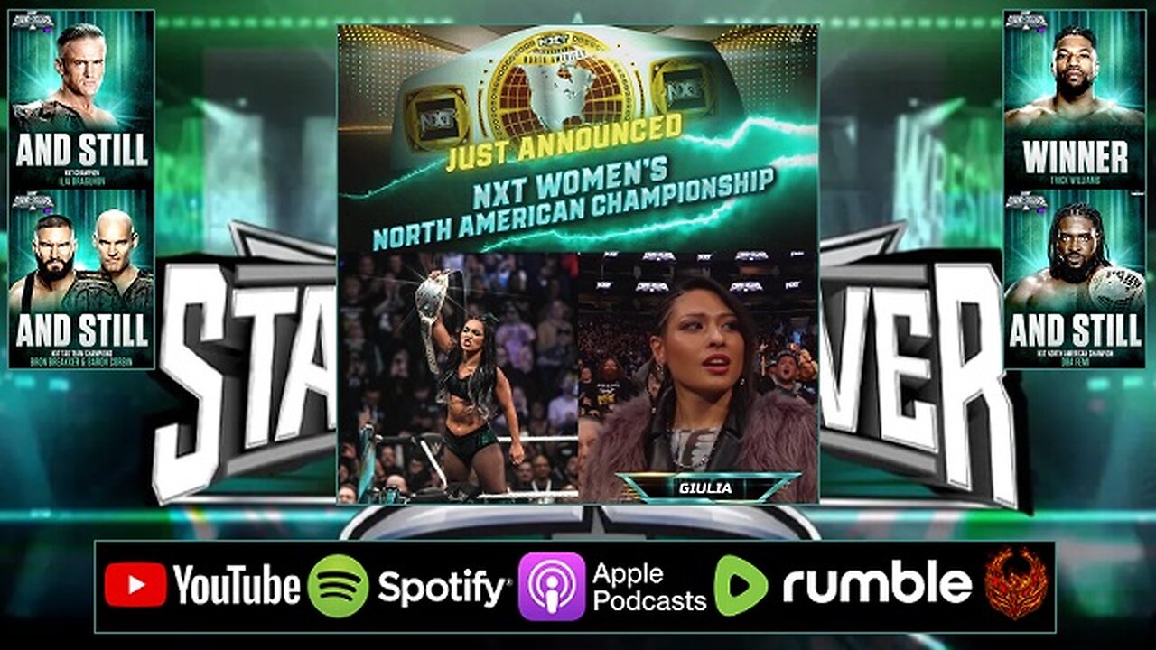 GIULIA Arrives, AVA Reveals The WOMEN'S NORTH AMERICAN CHAMPIONSHIP, STAND & DELIVER : OFF THE CUFF