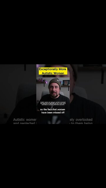 Exceptionally More Autistic Women @TheAspieWorld #autism #shorts #actuallyautistic