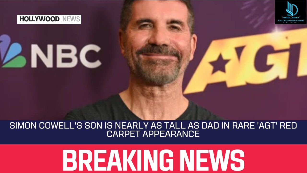 Simon Cowell's Son Is Nearly as Tall as Dad in Rare 'AGT' Red Carpet Appearance