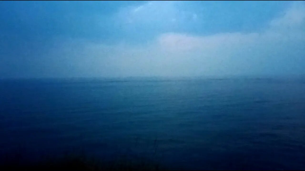 Lake Erie at Twilight into Darkness with Fire Flies ~ July 18, 2023