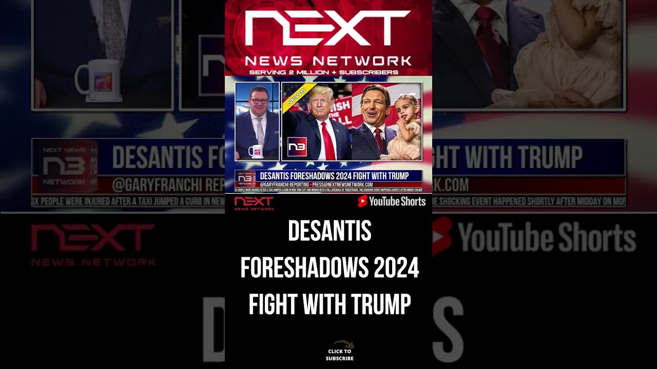 DeSantis Foreshadows 2024 Fight With Trump #shorts