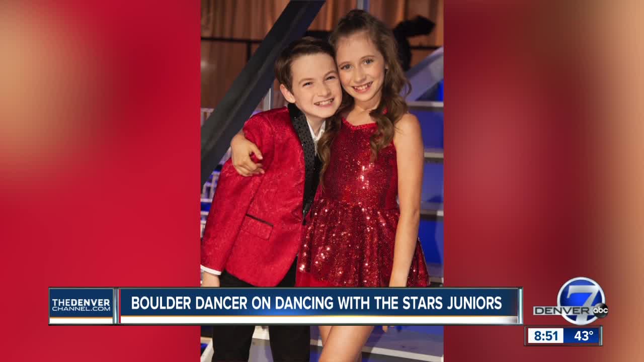 Boulder dancer on Dancing with the Stars Juniors