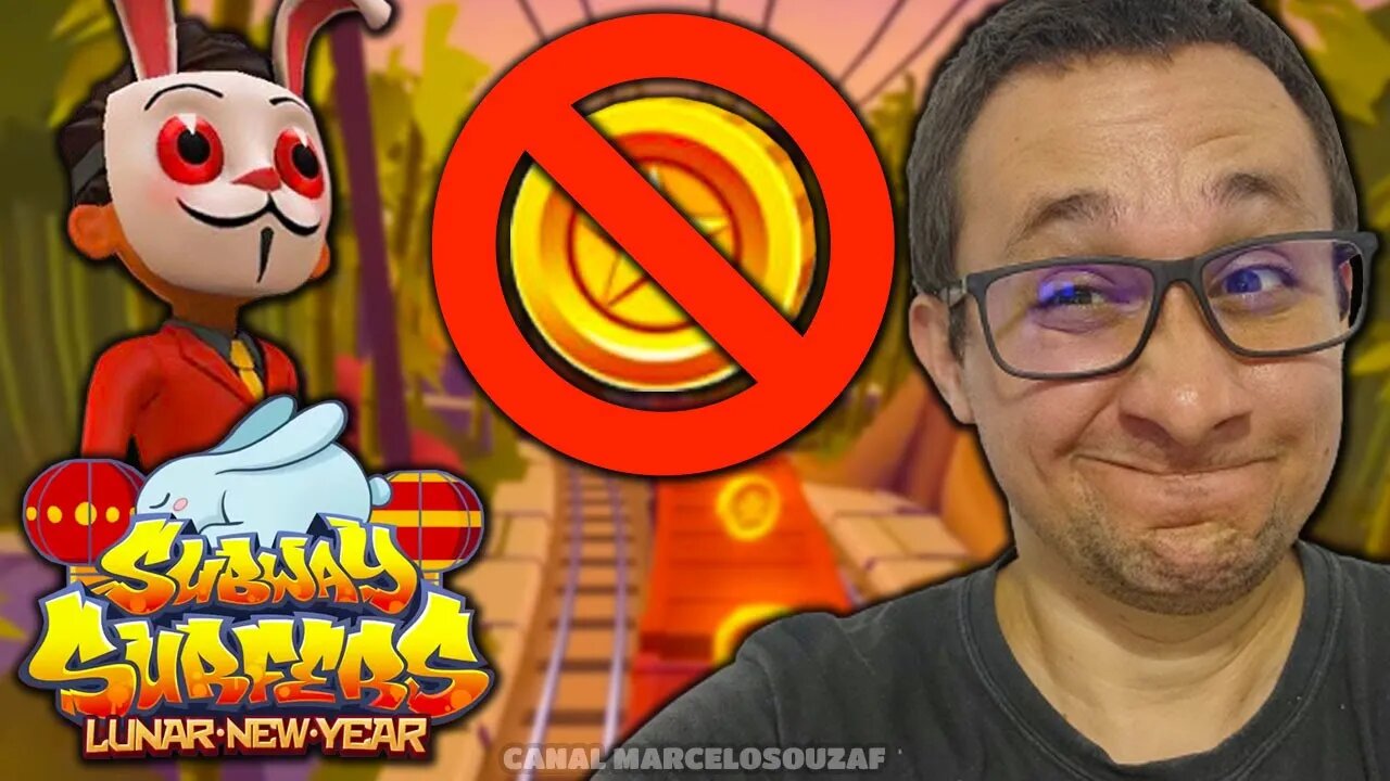 Desafio NO COIN do SUBWAY SURFERS | Parte 9 | Ano Novo Lunar 2023