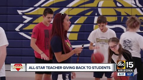 Nick's Heroes: Chandler PE teacher