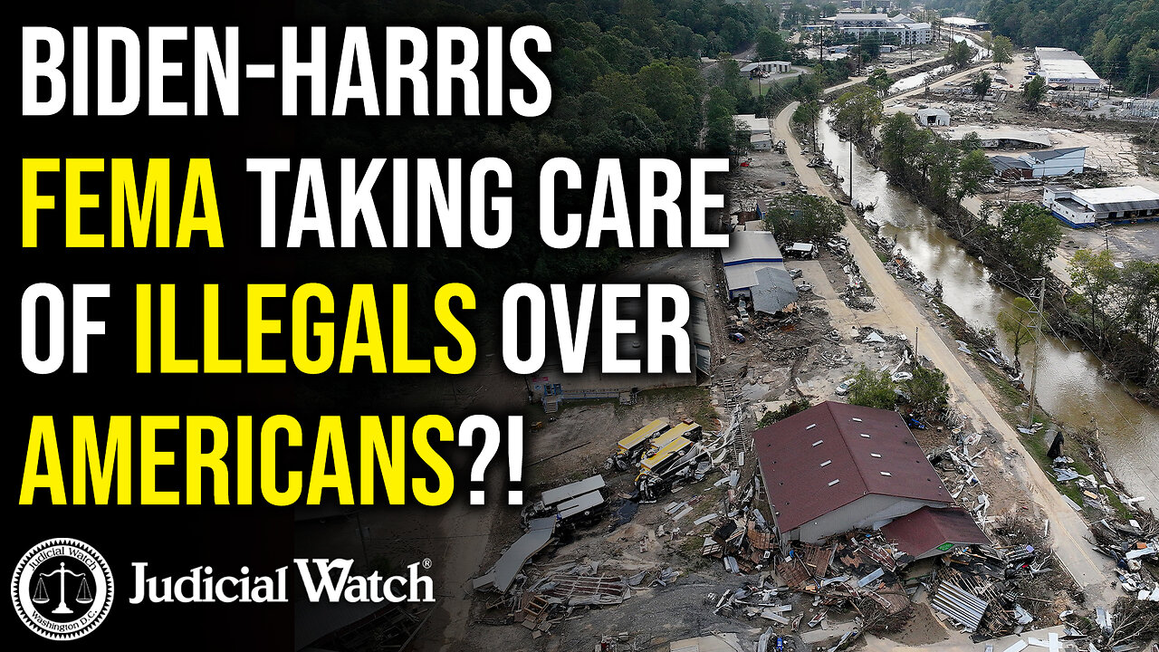 Biden-Harris FEMA Taking Care of Illegals Over Americans?!