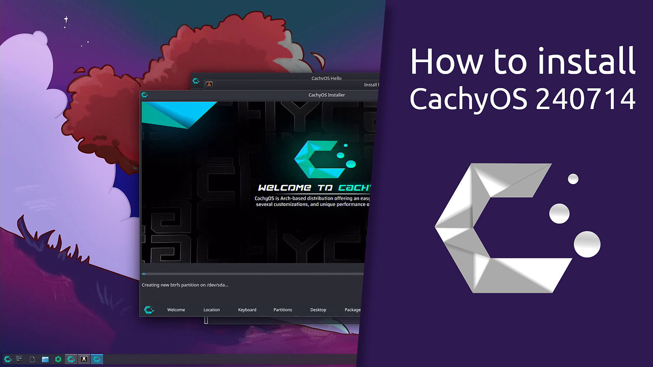 How to install CachyOS 240714