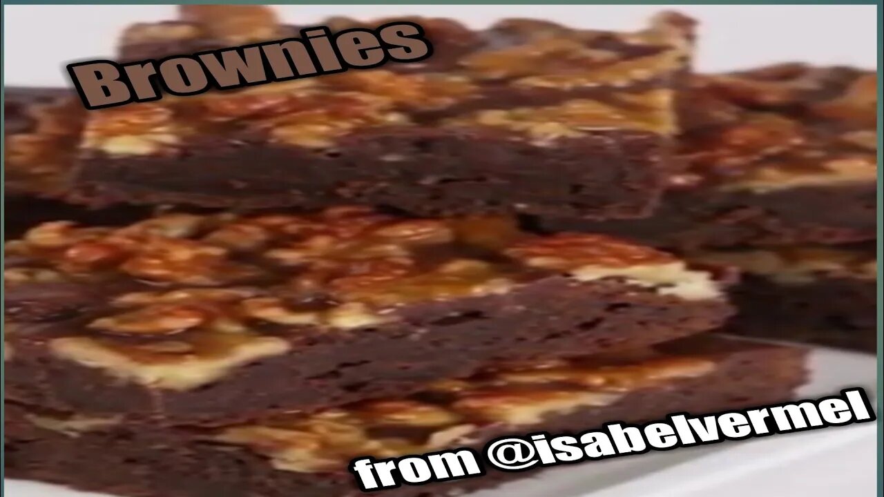 Brownies, in Spanish | @isabelvermel on IG 😋 #spanish
