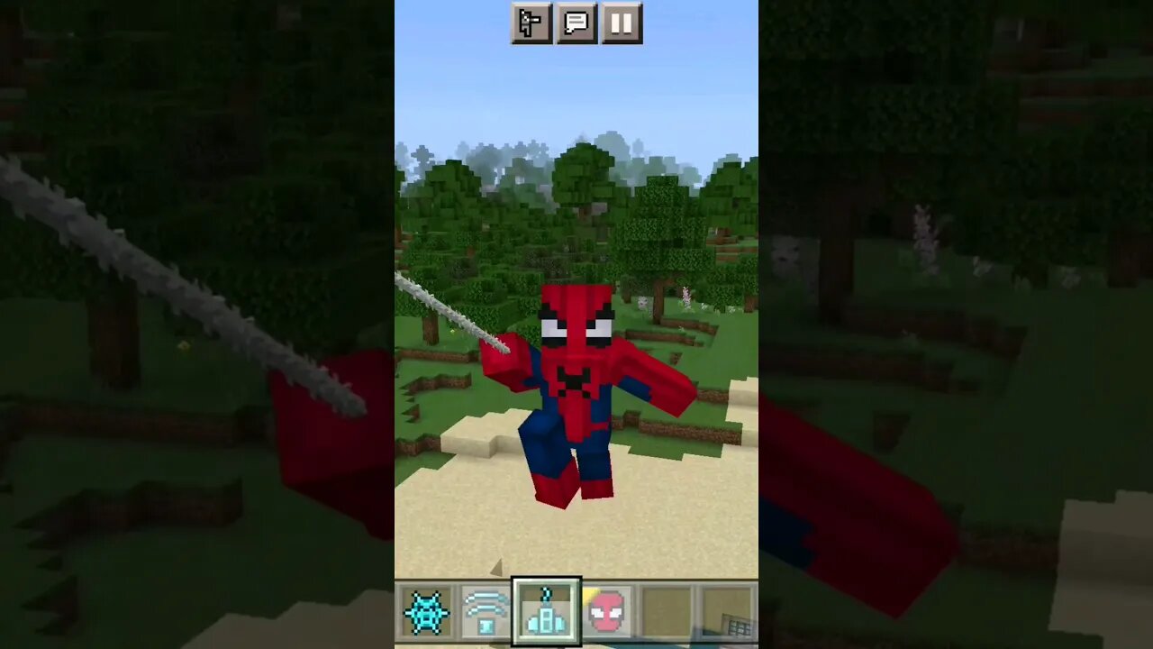 Spider-mem no universo do minecraft!!! #viral #minecraft #shorts