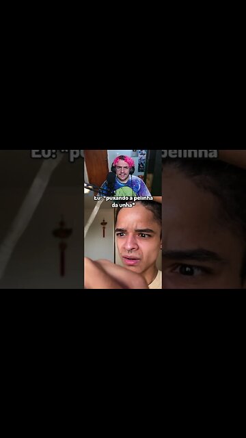 REACT Jooj Natu - QUANDO VOCÊ PUXA A PELINHA DO DEDO