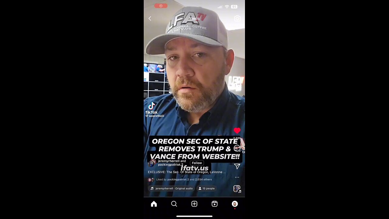 Trump & Vance Removed From Oregon Website!? 2024