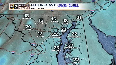 Icy Commute for Baltimore