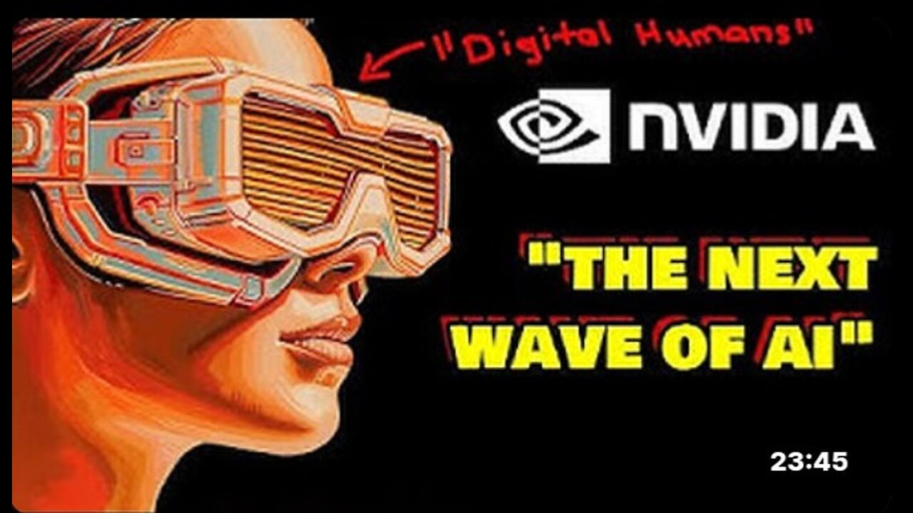 NVIDIA CEO Jensen Huang Reveals AI Future: "NIMS" Digital Humans, World Simulations & AI Factories