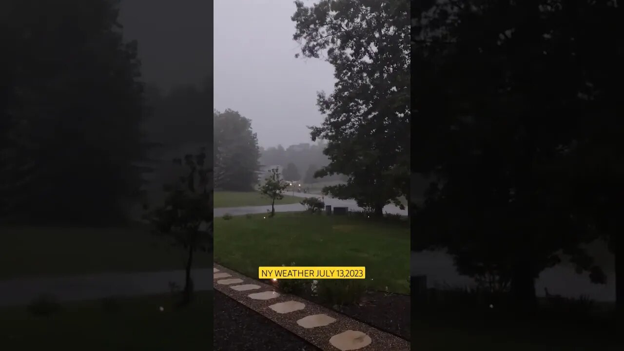 NY WEATHER RAIN STORMS 07/13/2023