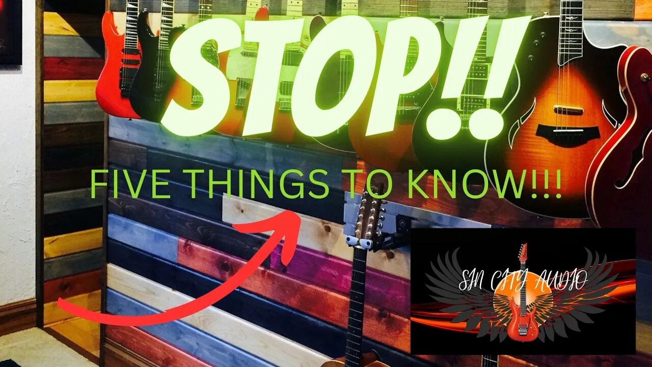 STOP!! five things to know!!