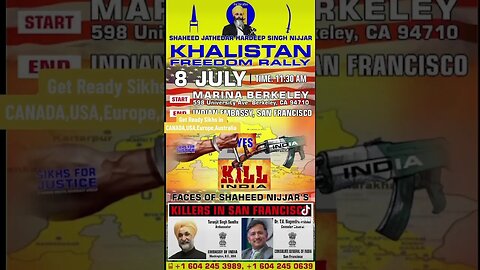July 8 “Kill India”