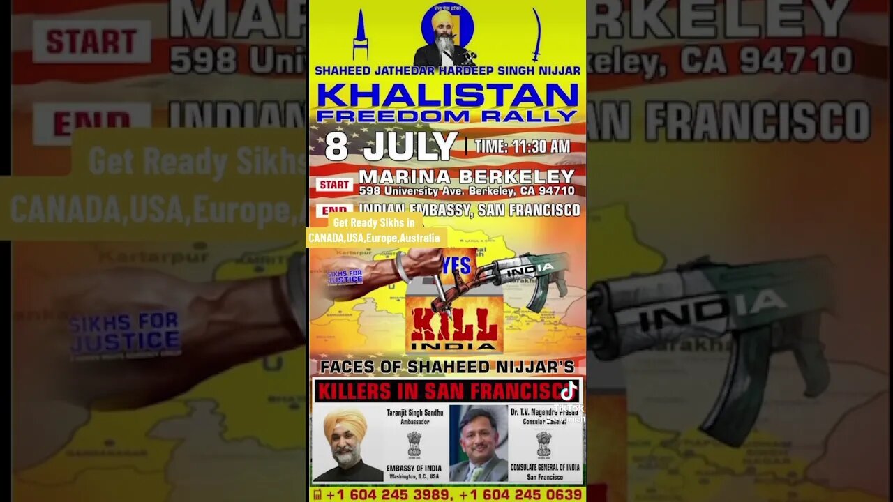 July 8 “Kill India”