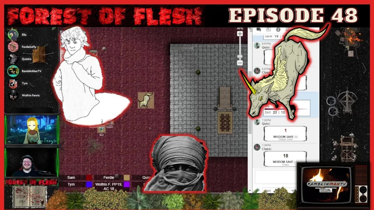 Forest of Flesh Episode 48 | The Last Hunter in the Refuge | DnD5e