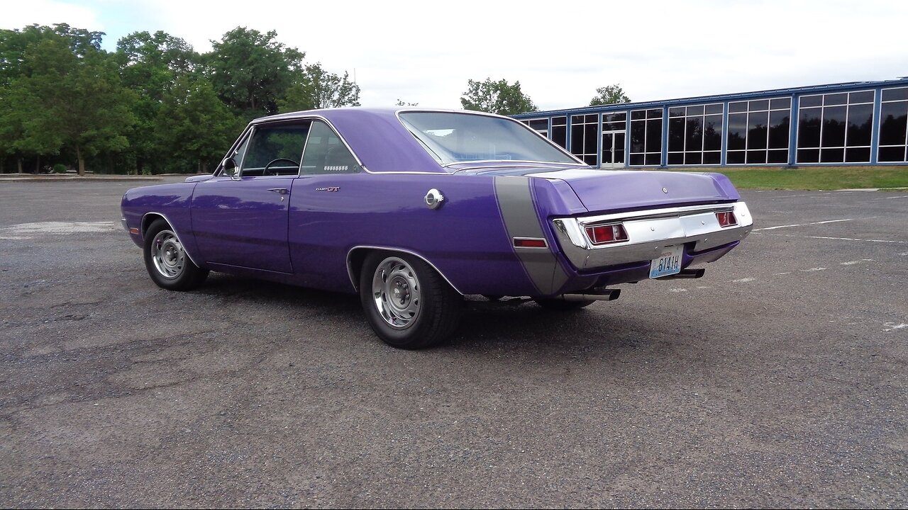 1970 Dodge Dart GT Restomod in Plum Crazy Purple & Ride on My Car Story with Lou Costabile