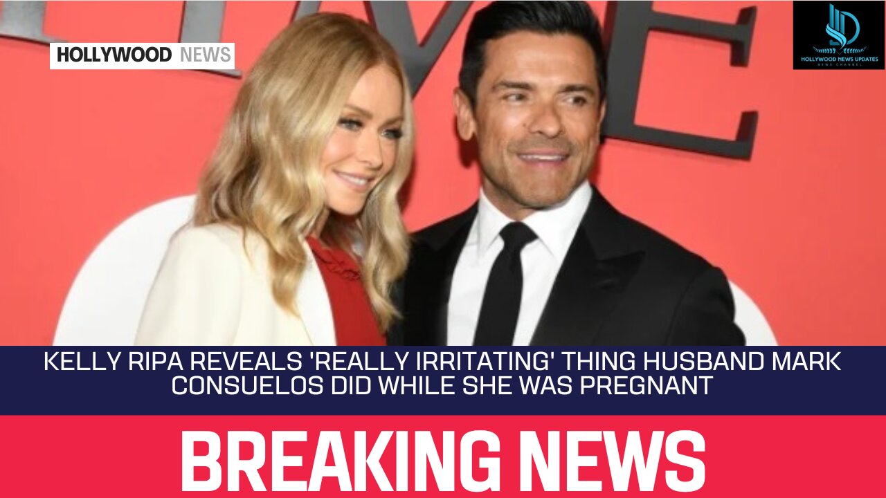 Kelly Ripa Reveals 'Really Irritating' Thing Husband Mark Consuelos Did While She Was Pregnant #news