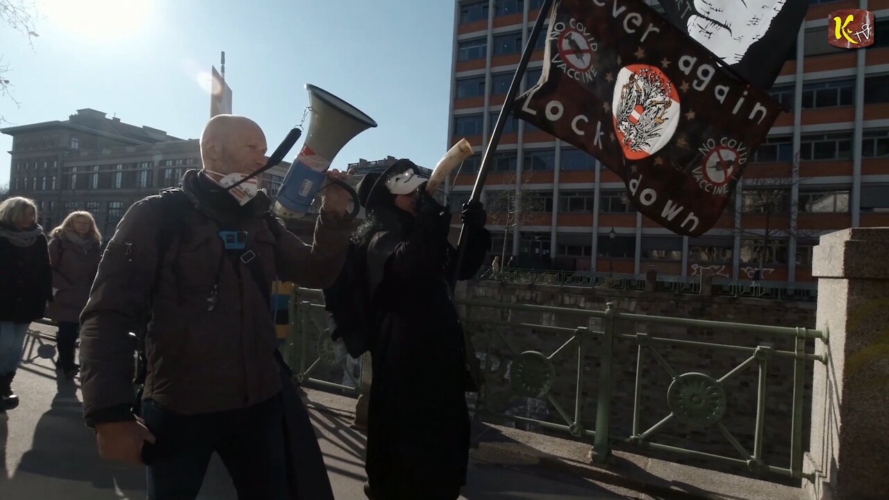 Wiener Demo "Für die Freiheit" am 6. März 2021 - 3. Teil des Video-Livemitschnittes