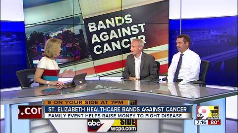 St. Elizabeth Healthcare bands against cancer