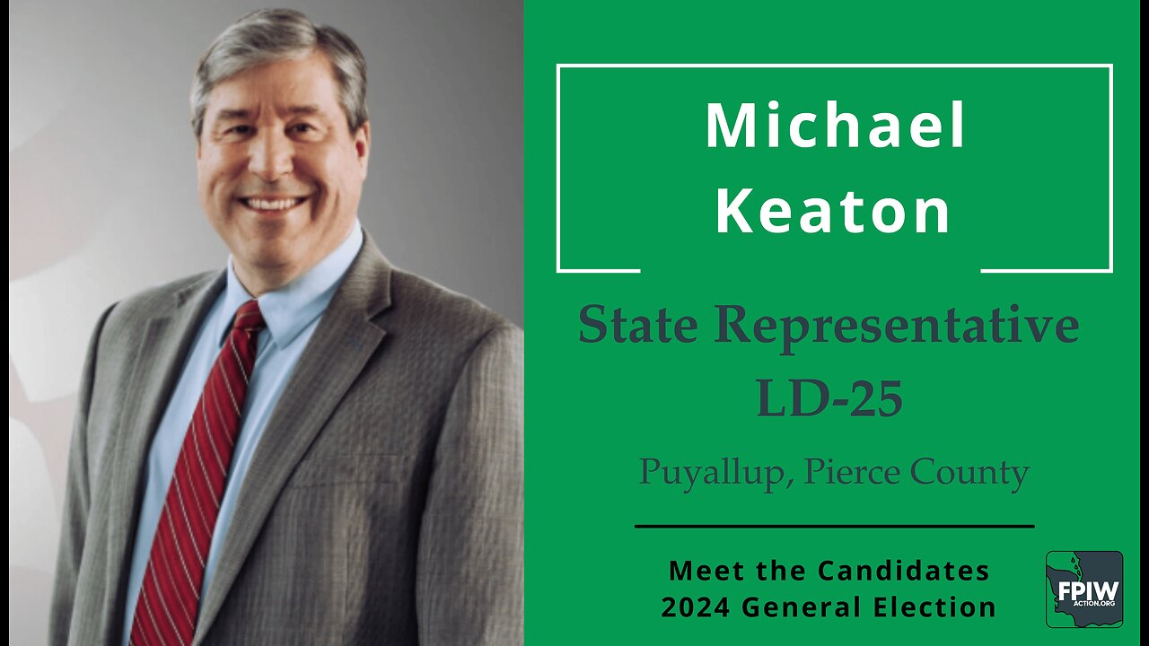 Michael Keaton • State Rep, LD-25