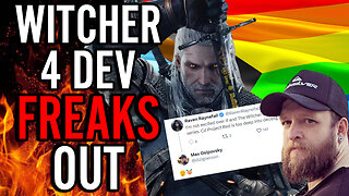 CDPR Dev MOCKS Gamer Over DEI Concerns!! Is The Witcher 4 DOOMED To Be A WOKE Disaster?!