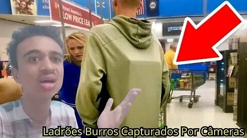 Reagindo Ladrões Burros Capturados Por Câmeras