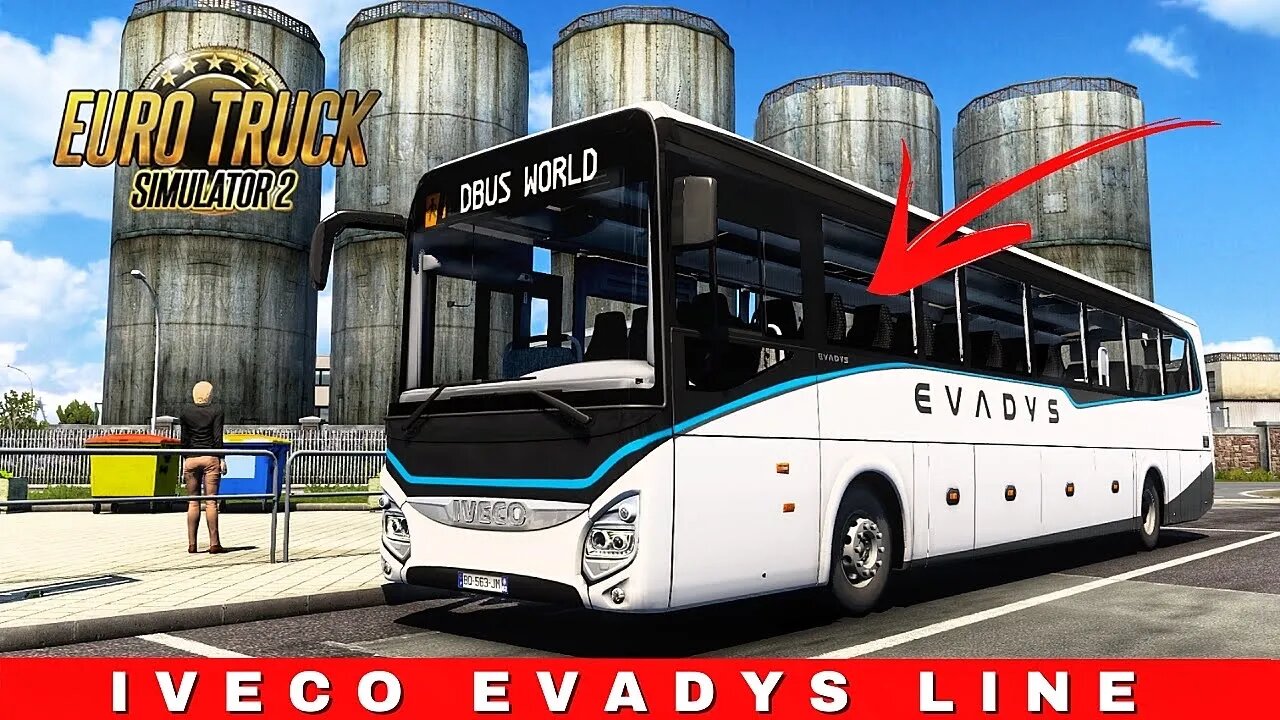 FREE RIDE with IVECO EVADYS LINE crossing to England | Euro Truck Simulator 2 Gameplay