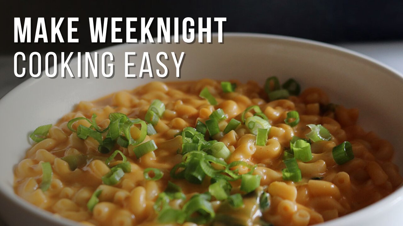 how to make weeknight cooking a breeze