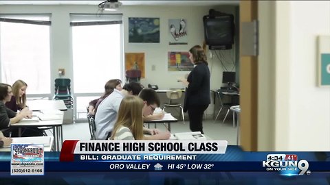 Arizona bill would require finance course for high school graduation