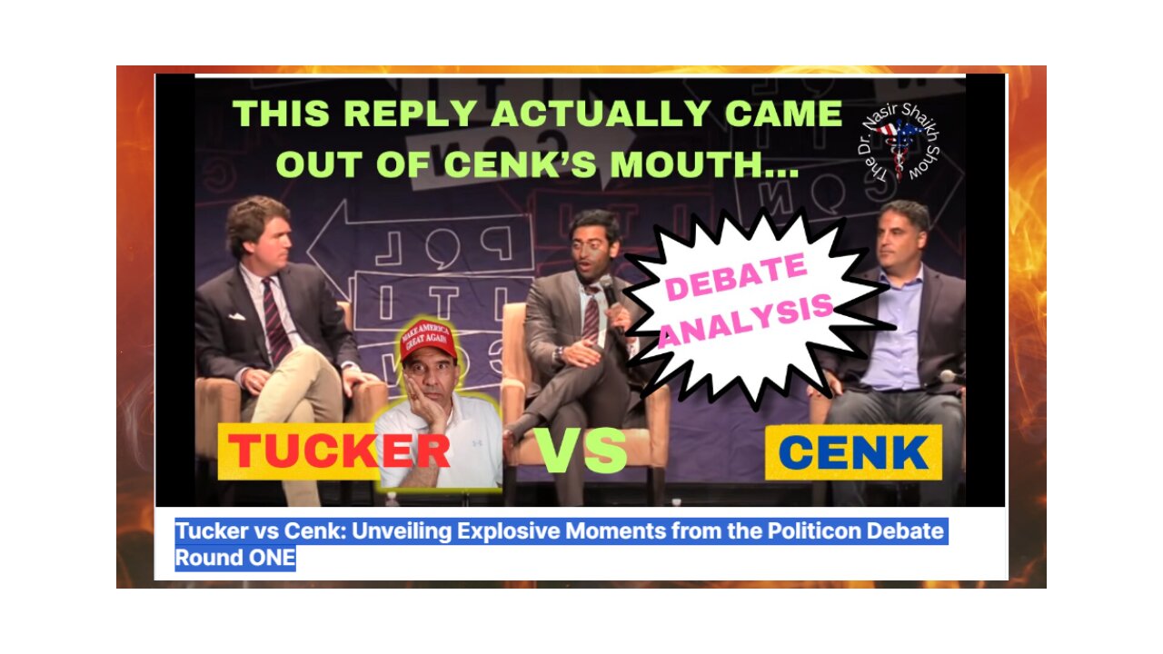 Tucker Debates Cenk: Explosive Moments Right From The Beginning