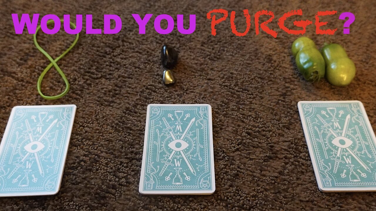 How Would U Act If U Lived in a PURGE MOVIE ?🥵Pick A Card🤧Television Show/Entertainment Edition