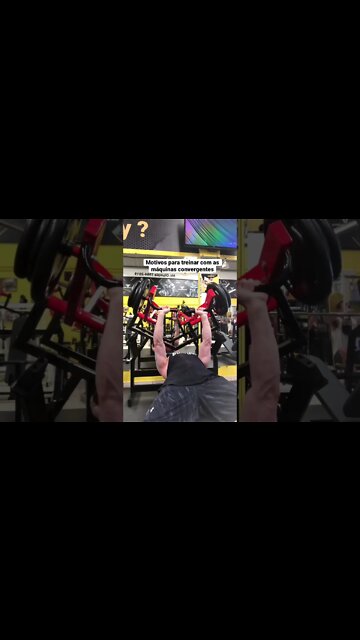 Motivos para treinar com as máquinas convergentes #shorts