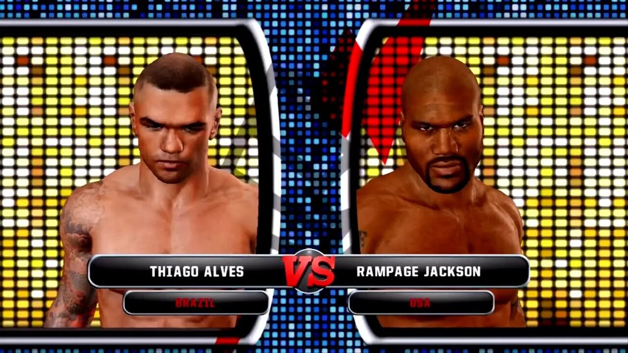 UFC Undisputed 3 Gameplay Rampage Jackson vs Thiago Alves (Pride)