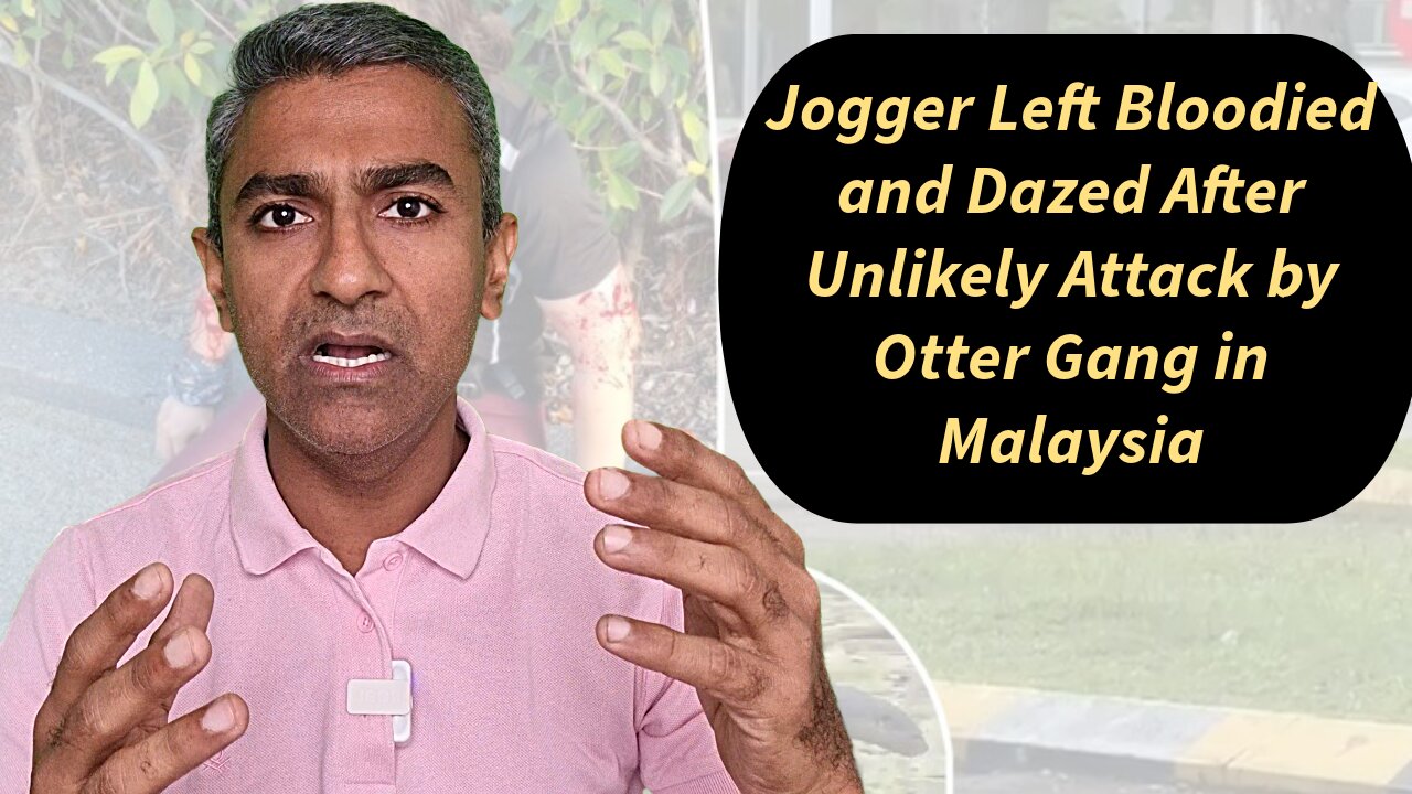 Jogger Left Bloodied and Dazed After Unlikely Attack by Otter Gang in Malaysia